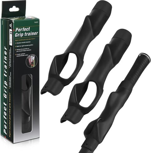 3 Pack Golf Grip Trainers, Golf Training Aid, Swing Trainer Club Grips Accessories for Right Handed Club Grip Equipment to Help Correct Hand Position in Saudi Arabia