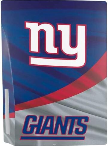 Skinit Decal Gaming Skin Compatible with PS5 Bundle - Officially Licensed NFL New York Giants Design in Saudi Arabia