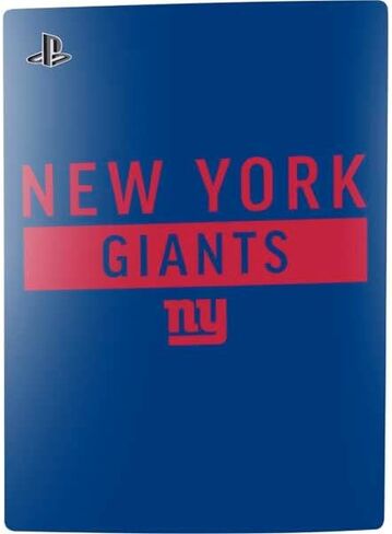 Skinit Decal Gaming Skin Compatible with PS5 Bundle - Officially Licensed NFL New York Giants Design in Saudi Arabia