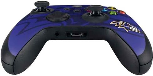 Skinit Decal Gaming Skin Compatible with Xbox Series X Controller - Officially Licensed NFL Baltimore Ravens Team Jersey Design in Saudi Arabia