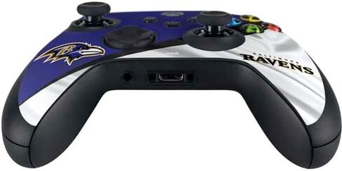 Skinit Decal Gaming Skin Compatible with Xbox Series X Controller - Officially Licensed NFL Baltimore Ravens Team Jersey Design in Saudi Arabia
