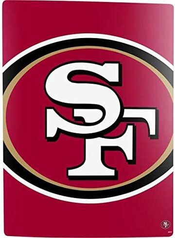 Skinit Skinit Gaming Gaming Skin متوافق مع حزمة PS5 Digital Edition - NFL San Francisco 49ers تصميم شعار كبير in Kuwait
