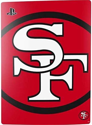 Skinit Skinit Gaming Gaming Skin متوافق مع حزمة PS5 Digital Edition - NFL San Francisco 49ers تصميم شعار كبير in Kuwait