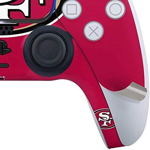 Skinit Skinit Gaming Gaming Skin متوافق مع حزمة PS5 Digital Edition - NFL San Francisco 49ers تصميم شعار كبير in Kuwait