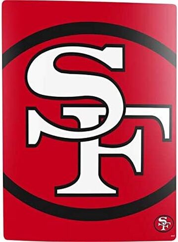 Skinit Skinit Gaming Gaming Skin متوافق مع حزمة PS5 Digital Edition - NFL San Francisco 49ers تصميم شعار كبير in Kuwait