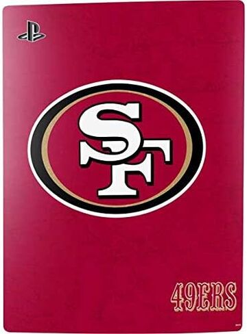 Skinit Skinit Gaming Gaming Skin متوافق مع حزمة PS5 Digital Edition - NFL San Francisco 49ers تصميم شعار كبير in Kuwait