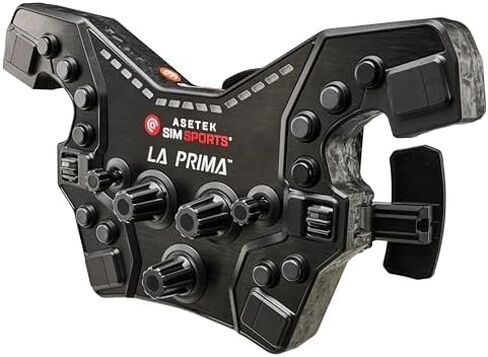 ASETEK La Prima Formula Gaming Steering Wheel | Premium Steering Wheel Gaming for PC | High Precision & Customizable Controls in Kuwait