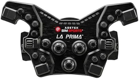 ASETEK La Prima Formula Gaming Steering Wheel | Premium Steering Wheel Gaming for PC | High Precision & Customizable Controls in Kuwait