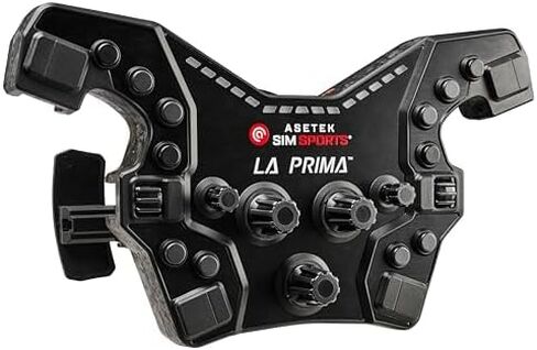 ASETEK La Prima Formula Gaming Steering Wheel | Premium Steering Wheel Gaming for PC | High Precision & Customizable Controls in Kuwait