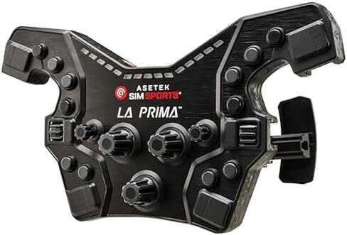 ASETEK La Prima Formula Gaming Steering Wheel | Premium Steering Wheel Gaming for PC | High Precision & Customizable Controls in Kuwait