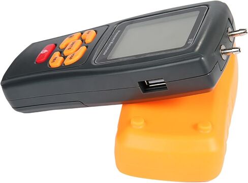 Small Differential Pressure Gauges High Resolution LCD Display HVAC Pressure Meter Device For Precise Airflows Testing in Saudi Arabia