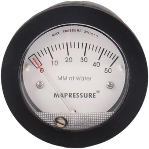 TE5000 Mini Micro Differential Pressure Gauge Pressure Gauge Differential Pressure Gauge Clean Room Pocket Micro Inch in Saudi Arabia