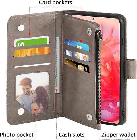 ASUWISH PHONE CASE لـ MOTEROLA MOTO G Stylus 5G 2024 غطاء خلية محفظة مع حامي الشاشة حبل المعصم Mandala Flower Flow Slip Slot Slot Slot G5 Women Girls Blue in Kuwait