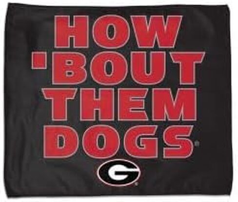 Georgia Bulldogs Rally Towel - Full color in Saudi Arabia