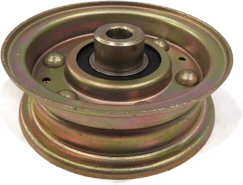 The ROP Shop (Pack of 3) Flat Idler Pulleys for Exmark 1-303076, 1303076, 1-323285, 1323285 in Saudi Arabia