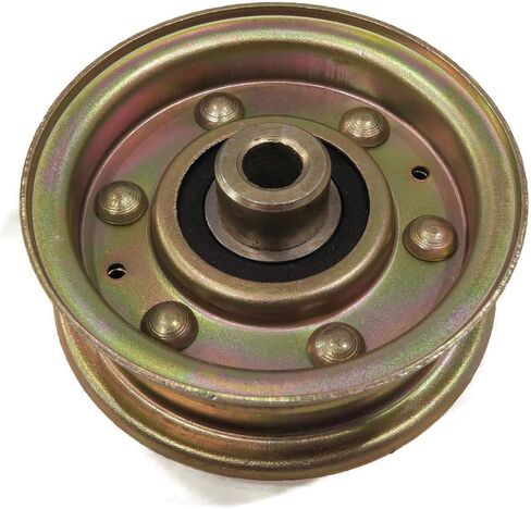 The ROP Shop (Pack of 3) Flat Idler Pulleys for Exmark 1-303076, 1303076, 1-323285, 1323285 in Saudi Arabia