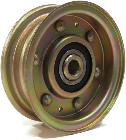 The ROP Shop (Pack of 3) Flat Idler Pulleys for Exmark 1-303076, 1303076, 1-323285, 1323285 in Saudi Arabia
