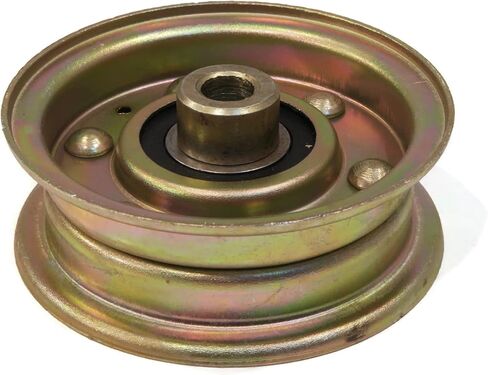 The ROP Shop (Pack of 4) Flat Idler Pulleys for Exmark 1-303076, 1303076, 1-323285, 1323285 in Saudi Arabia