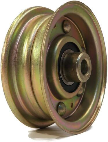 The ROP Shop (Pack of 4) Flat Idler Pulleys for Exmark 1-303076, 1303076, 1-323285, 1323285 in Saudi Arabia