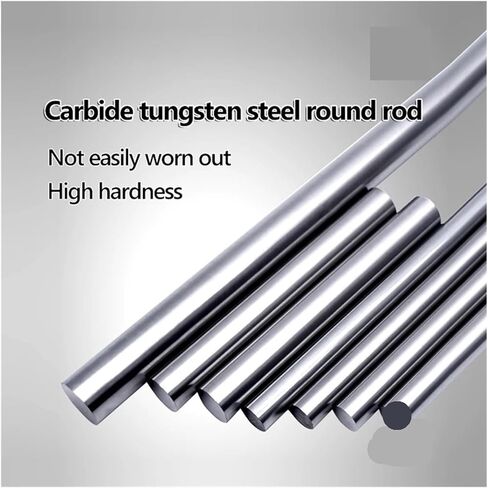 HRC55 Straight Shank Metric 50 100mm Carbide Rod Tool Tungsten Tungsten Rod Rod Rod Rod Tungsten Round Rod Rod Rod (2.1x100mm) in Kuwait