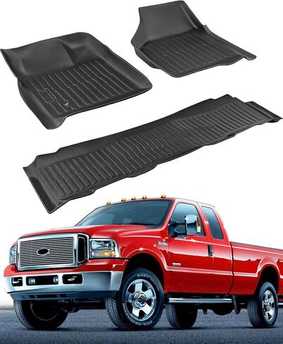 Custom Fit 4 Pcs Floor Mats for Dodge Durango 2011-2015 - All-Weather Rubber Mats & Liners, Heavy Duty Car Interior Protection for SUV, Weather-Resistant & Easy to Clean in Kuwait