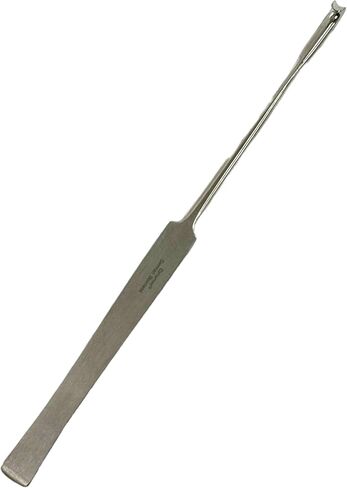 (1 Piece) Animal Spaying Snook Hook 8in (20cm) w/Flat Handle & Smooth Finish Veterinary Spay Instruments - German Stainless in Saudi Arabia