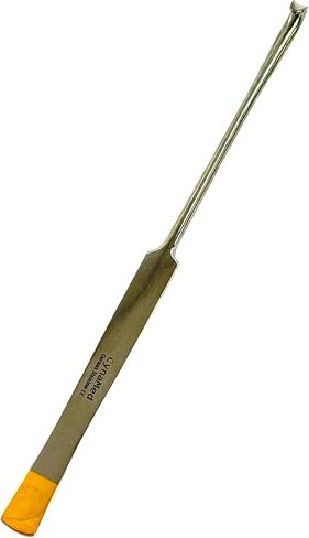 Pack of 5pcs - Animal Spay Hook, Veterinary Snook Hook for Ovaries and Uterus Removal - Flat Handle with Gold Tips and Smooth Finish - German Stainless Premium in Saudi Arabia