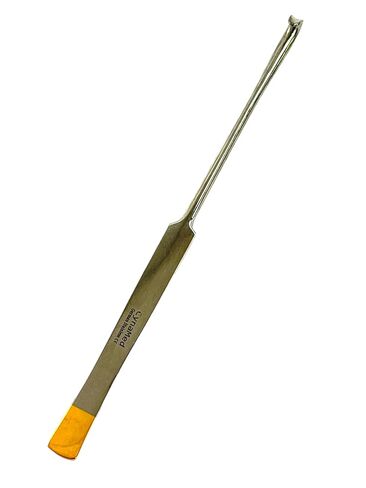 Premium 8" (20cm) Snook Hook with Gold Tips - Animal Ovaries and Uterus Removal - Veterinary Spay Instruments - German Stainless Steel (1) in Kuwait