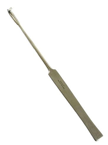 8in snook snook hook مع مقبض مسطح - النهاية السلس - أجهزة التعريف البيطرية - الفولاذ المقاوم للصدأ الألماني (3) in Saudi Arabia