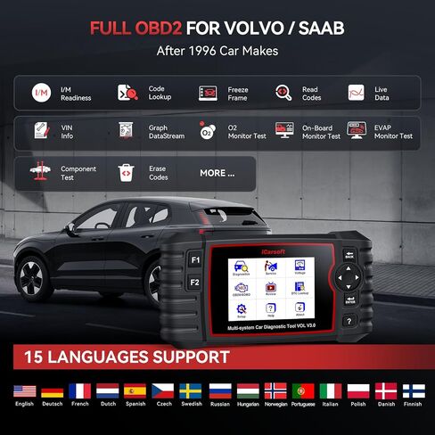 ICARSOFT Professional Multi-System Auto Diagnostic Tool LR V2.0 متوافقة مع تحديث RESET OIL LANDROVER/JAGUAR ABS SRS لـ LR II in Kuwait