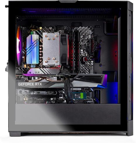 Skytech Gaming Azure 3 Desktop PC ، Ryzen 7 9700x 3.8 GHz (5.5GHz Turbo) ، NVIDIA RTX 5060 TI 16GB ، 1TB NVME SSD ، 32GB DDR5 RAM 5200 RGB ، 850W GOLD ATX 3 PSU ، 360 MEL AGB AIO ، WI-FI in Kuwait