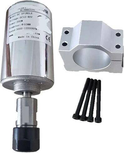 200 واط مغزل هواء تبريد 0.2 كيلو وات المغزل DC CNC CNC ER16-8MM (قوس ER16 8MM) in Kuwait