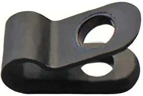 Cable Clamp, Nylon, 7/16 in, Blk, PK25 in Saudi Arabia