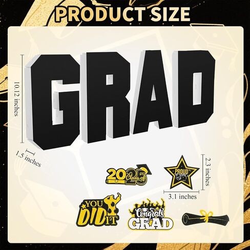 فئة زخارف التخرج من 2025 CHARCUTERIE GRARTING CARTBOARD BOAND BOX 2025 تقديم علبة الورق للتخرج مركزيات مركزية DECO لمستلزمات الحفلات الدراسية الكلية (أبيض) in Saudi Arabia