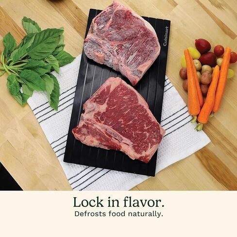 Defrosting Tray for Frozen Meat, Aluminium Plate for Thawing Frozen Food, dethawing Board，defrosting Plate thawing Tray defrosting Plate Natural Thawing Large 14 x 8 in Physical Cooling Pad in Saudi Arabia