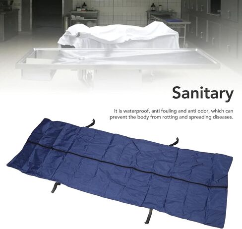 TOPINCN Corpse Storage Bags,Thickened Dead Body Bag,Leakage Body Bag Cadaver Bag Stretcher Body Bags for Cadavers Emergency Storage Body Storage Bag (200 * 90cm) in Saudi Arabia