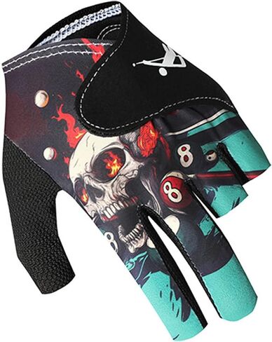 Billiards Glove 3 Fingers Pool Cue Gloves for Men and Women,Snooker Cue Gloves Sport Glove for Left Hand, Breathable in Saudi Arabia