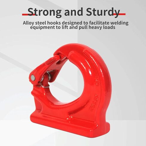 3Ton Welded Hook,Alloy Welded Bucket Hook，Welding Hook for Tow Truck Crane Tractor Weld on Hook 6600 Lbs 2 Pack in Saudi Arabia