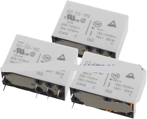 20PCS Relay OZ SS 112L1 112LM1 112L OZ-SS-112L1 OZ-SS-112LM1 OZ-SS-124LM1 OZ-SS-105L OZ-SS-112L OZ-SS-124L 6P 8Pin 5V 12V 24VDC(OZ-SS-112L 8Pin) in Saudi Arabia