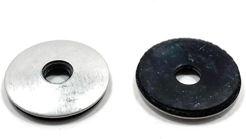 Stainless Steel Neoprene EPDM Sealing Washers 5/16 ID x 1-1/8 OD (50 Pcs) Large OD 18-8 in Saudi Arabia