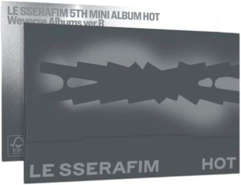 LE SSERAFIM - 5th Mini Album [HOT] Weverse 2 Set Version in Saudi Arabia