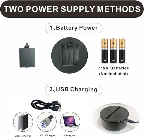 LED VIP محفوظة الجدول ضوء ليلا ضوء مع القلم ، مضيئة القائمة لوحة الجدول لوحة خيمة مع أضواء ملونة للحانة حفل زفاف حفل عشاء المنزل (الأسود ، النساء) in Kuwait