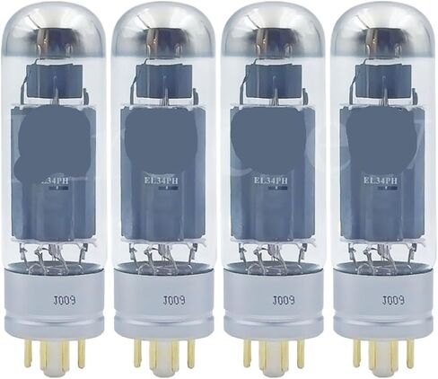 Tube EL34PH EL34 EL34C EL34B 6P3P 6CA7 KT66 6V6 KT77 6L6 HiFi Audio Tube Amplifier(1Pair Matched) in Saudi Arabia
