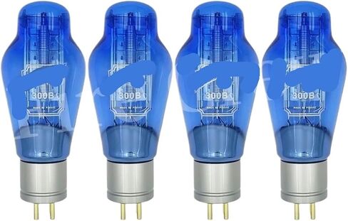 Vacuum Tube 300B Blue Replaces 300BN WE300B 300BT 4300B 7300B HiFi Audio Tube Amplifier DIY Matching(1Pair Matched) in Saudi Arabia