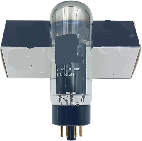 Vacuum Tube UK-EL34 UKEL34 Replaces EL34 5881 EL34C KT77 6CA7 6P3P 6L6 HiFi Audio Tube(4pcs Matched) in Saudi Arabia