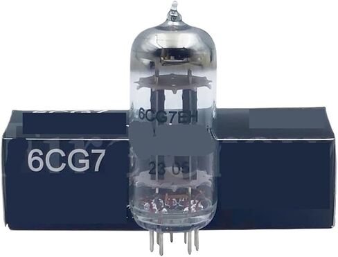 Vacuum Tube 6CG7 Replaces 6FQ7 6240G 6N6 for HiFi Audio Tube Amplifier(1 pcs) in Saudi Arabia