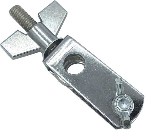 Snare Tom Drum Hoop Mounting Bracket Hardware Parts Metal Universal Connector Holder for All Percussion Cowbell Jam Block Mounting Rods Drum Kit Accessories in Saudi Arabia