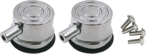 2Pcs Single End Tom Bass Drum Lugs with Mounting Screws Rubber Gaskets, Metal Tom Snare Drum Lugs Replacement Parts Drum Set Hardware Accessory in Saudi Arabia