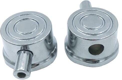 2Pcs Single End Tom Bass Drum Lugs with Mounting Screws Rubber Gaskets, Metal Tom Snare Drum Lugs Replacement Parts Drum Set Hardware Accessory in Saudi Arabia
