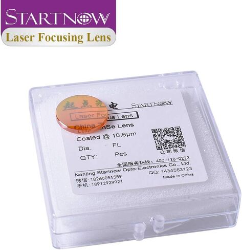 Startnow CO2 Laser Focus Lens China PVD ZnSe 12 18mm 19.05 20 mm F38.1 50.8 63.5 76.2 101.6 1.5"- 4" for Laser Cutting Machine (D20mm, F50.8mm) in Kuwait